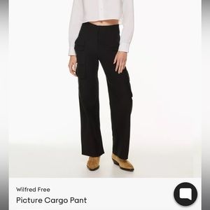 Black Wilfred free cargo pants